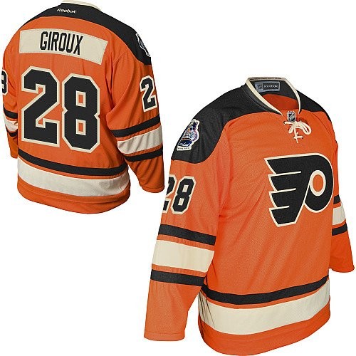 Philadelphia Flyers NO.28 Claude Giroux Youth Jersey (Orange Authentic