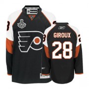Reebok Philadelphia Flyers NO.28 Claude Giroux Men's Jersey (Black Authentic Third Stanley Cup Finals)