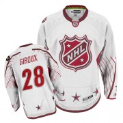 Reebok Philadelphia Flyers NO.28 Claude Giroux Men's Jersey (White Premier 2011 All Star)