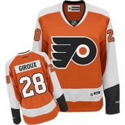 Reebok Philadelphia Flyers NO.28 Claude Giroux Women's Jersey (Orange Premier Home)