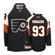 Reebok Philadelphia Flyers NO.93 Jakub Voracek Men's Jersey (Black Premier Third)