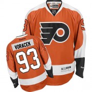 Reebok Philadelphia Flyers NO.93 Jakub Voracek Men's Jersey (Orange Premier Home)