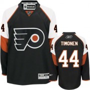 Reebok Philadelphia Flyers NO.44 Kimmo Timonen Men's Jersey (Black Premier Third)