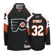 Reebok Philadelphia Flyers NO.32 Mark Streit Men's Jersey (Black Authentic Third)