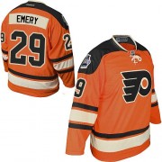 Reebok Philadelphia Flyers NO.29 Ray Emery Men's Jersey (Orange Authentic Official Winter Classic)