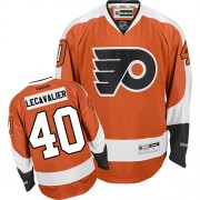 Reebok Philadelphia Flyers NO.40 Vincent Lecavalier Men's Jersey (Orange Authentic Home)