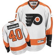 Reebok Philadelphia Flyers NO.40 Vincent Lecavalier Men's Jersey (White Authentic Away)