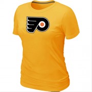 Philadelphia Flyers Women's Team Logo Short Sleeve T-Shirt - Yellow
