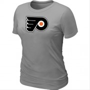 Philadelphia Flyers Women's Team Logo Short Sleeve T-Shirt - Light Grey