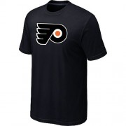 Philadelphia Flyers Mens Team Logo Short Sleeve T-Shirt - Black