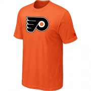 Philadelphia Flyers Mens Team Logo Short Sleeve T-Shirt - Orange