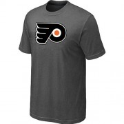 Philadelphia Flyers Mens Team Logo Short Sleeve T-Shirt - Dark Grey