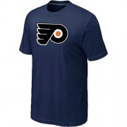 Philadelphia Flyers Mens Team Logo Short Sleeve T-Shirt - Dark Blue